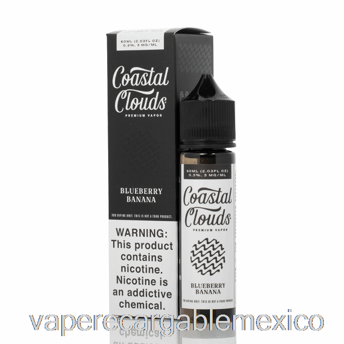 Vape Recargable Blueberry Banana - Costeras Nubes Co. - 60ml 6mg